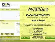 Tablet Screenshot of idafa.cmlinks.com