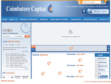 Tablet Screenshot of coimbatorecapital.cmlinks.com
